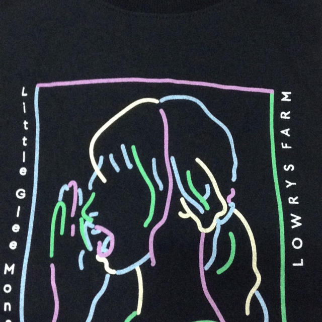 LOWRYS FARM(ローリーズファーム)のリトグリ Calling ツアーTee  Tシャツ 黒 サイズM レディースのトップス(Tシャツ(半袖/袖なし))の商品写真