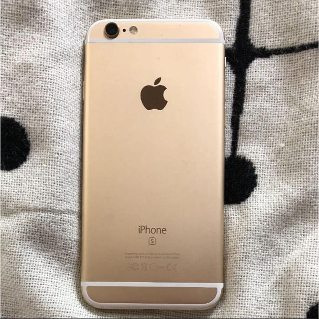 iPhone6s☆128GB☆ゴールドスマホ/家電/カメラ