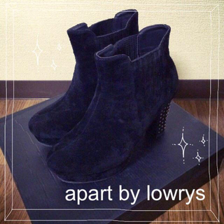 アパートバイローリーズ(apart by lowrys)のapart by lowrys＊ブーツ(ブーツ)