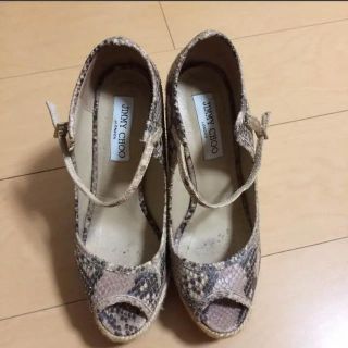 ジミーチュウ(JIMMY CHOO)のジミーチュウ ウェッジソール(ハイヒール/パンプス)