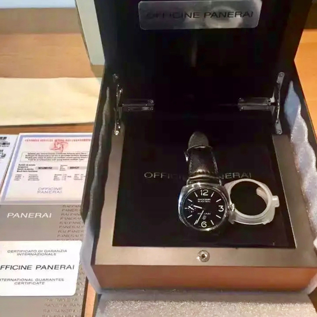 OFFICINE PANERAI(オフィチーネパネライ)の★PANERAI ラジオミール ブラックシール PAM00380 P番 メンズの時計(腕時計(アナログ))の商品写真