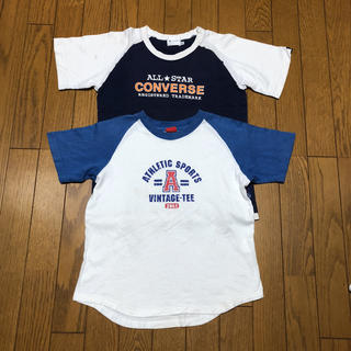 コンバース(CONVERSE)の130・140  2枚セット(Tシャツ/カットソー)