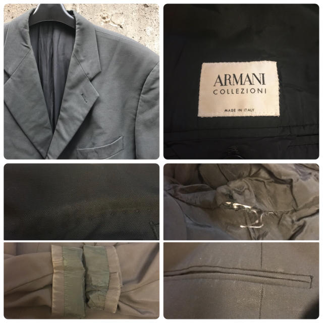 ARMANI COLLEZIONI(アルマーニ コレツィオーニ)のアルマーニコレッツォーニ 3つ釦テーラードジャケット/ブレザー メンズのジャケット/アウター(テーラードジャケット)の商品写真