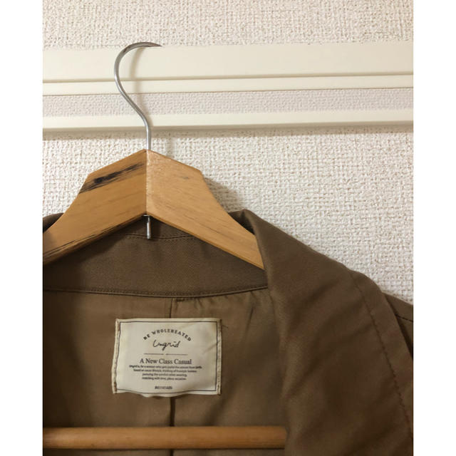 Ungrid(アングリッド)のUngrid テンセルルーズトレンチコート ベージュ レディースのジャケット/アウター(トレンチコート)の商品写真