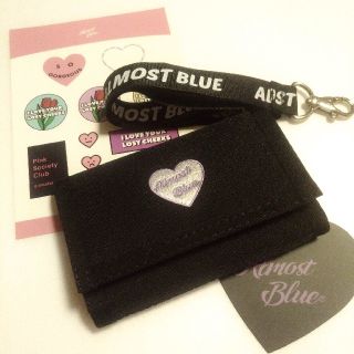 スタイルナンダ(STYLENANDA)の新品未使用 💜ALMOSTBLUE💜TWINKLE HALF WALLET(財布)