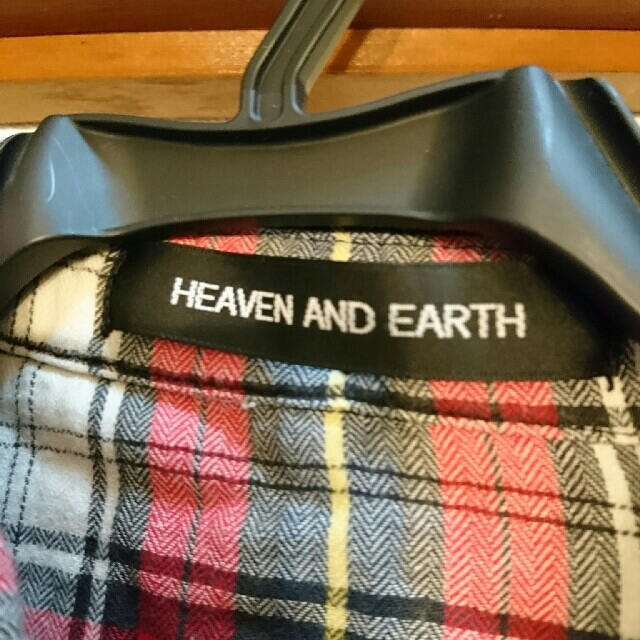 HEAVEN and Earth(ヘブンアンドアース)のHEAVEN  AND EARTH  チェックシャツ レディースのトップス(シャツ/ブラウス(長袖/七分))の商品写真