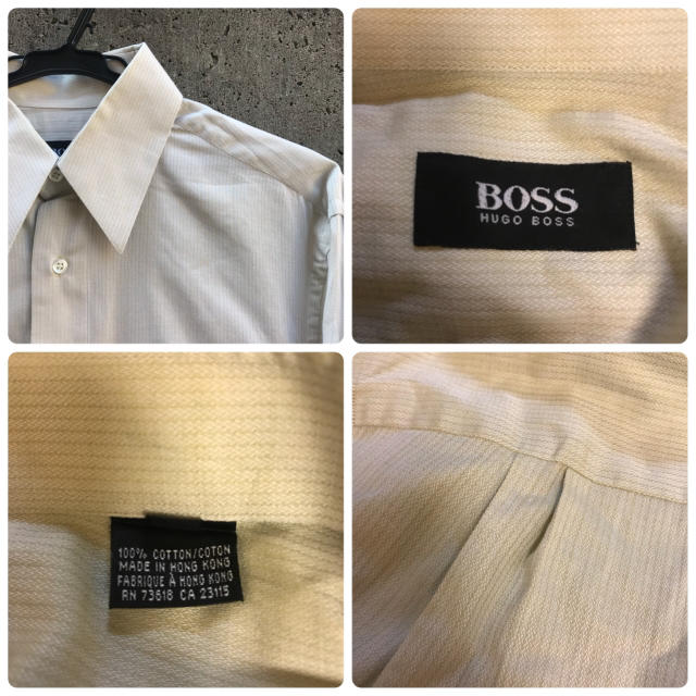 HUGO BOSS(ヒューゴボス)のヒューゴボス HUGOBOSS デザインシャツ/ドレス/ビジネス メンズのトップス(シャツ)の商品写真