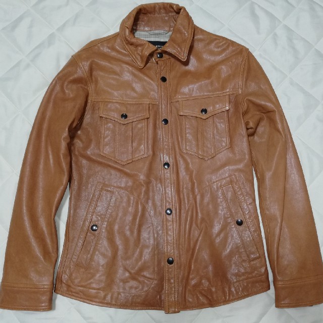 BURBERRYBLACKLABEL バーバリーブラックレーベルレザージャケット BURBERRYBLACKLABEL バーバリーブラックレーベルレザージャケット