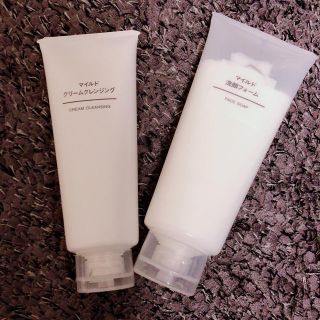 ムジルシリョウヒン(MUJI (無印良品))の無印★マイルドクリームクレンジング&洗顔フォーム(洗顔料)