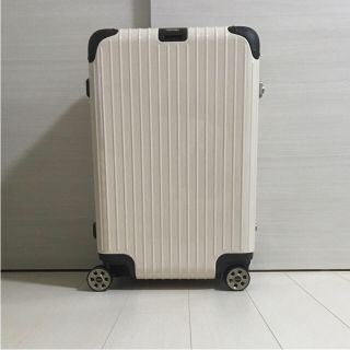 リモワ(RIMOWA)の新品未使用 リモワ RIMOWA リンボ 60L クリームホワイト 電子タグ(スーツケース/キャリーバッグ)