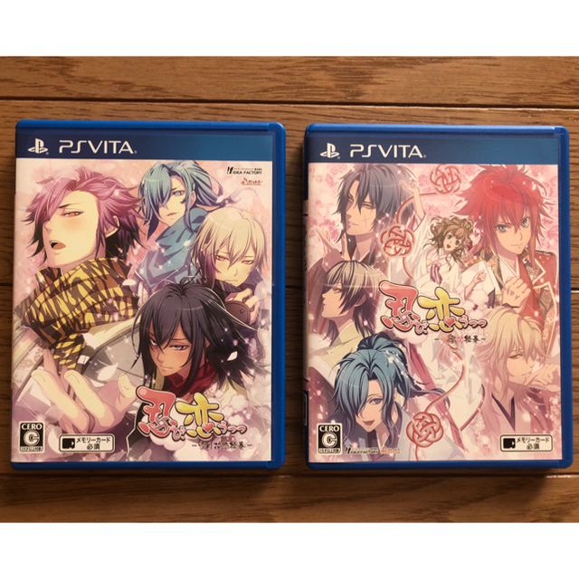 PlayStation Vita(プレイステーションヴィータ)の忍び、恋うつつ雪月花絵巻＆甘蜜花絵巻 エンタメ/ホビーのゲームソフト/ゲーム機本体(携帯用ゲームソフト)の商品写真