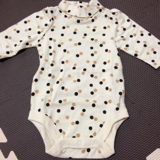 ギャップ(GAP)のbabygap新品60ボディスーツドット(ロンパース)