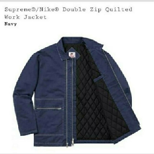 M  supreme nike  work jacket