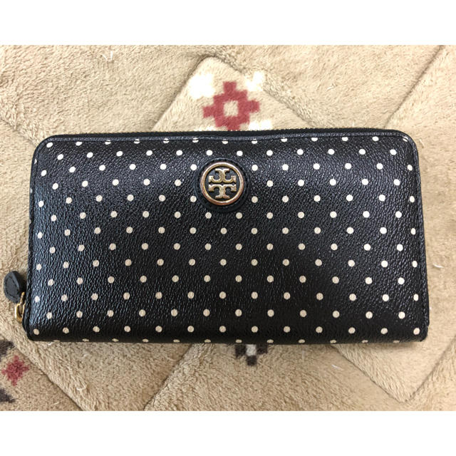 TORY BURCH  ドット柄　長財布