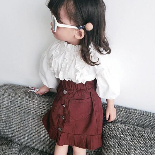 18m/2Y♡tocoto vintage ブラウス プチバトー