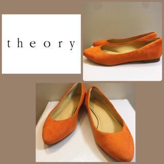 セオリー(theory)のtheory♡オレンジスエード パンプス♡(ハイヒール/パンプス)