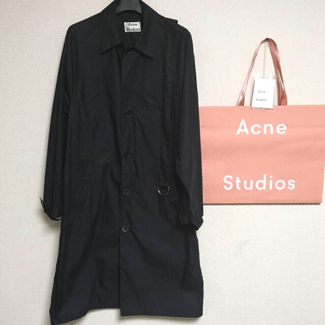 Acne Studios サイズ44トレンチコート ネイビー