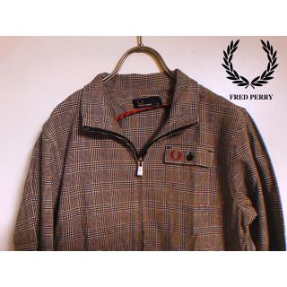 フレッドペリー(FRED PERRY)の◆Fred Perry◆ Ladies' Gray Check Jacket(ブルゾン)