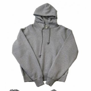 AURALEE 17AW バックウール スウェットビッグパーカー グレー(パーカー)