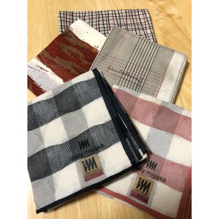 イッセイミヤケ(ISSEY MIYAKE)の⭐️Okan様専用⭐️ハンカチ 5枚セット 未使用 新品(ハンカチ/バンダナ)