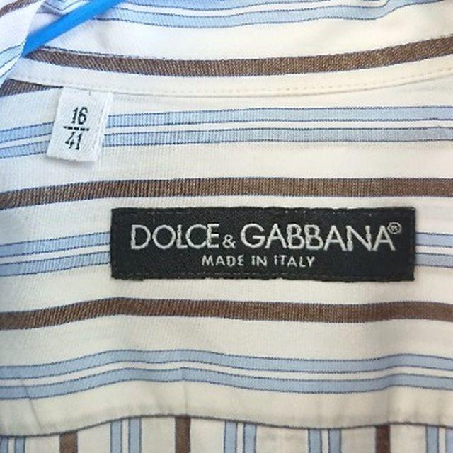 DOLCE&GABBANA(ドルチェアンドガッバーナ)のドルチェ&ガッバーナ ストライプシャツ メンズのトップス(シャツ)の商品写真