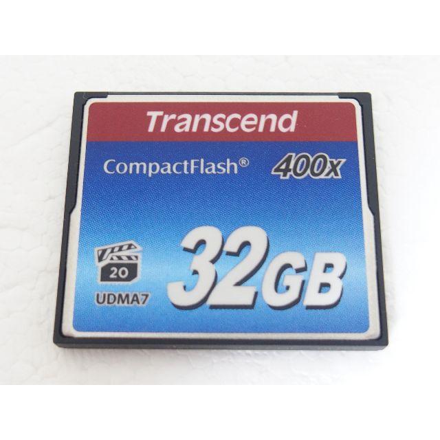 Transcend(トランセンド)の⭐️ 32GB 400X トランセンド コンパクトフラッシュ ⭐️ スマホ/家電/カメラのカメラ(その他)の商品写真