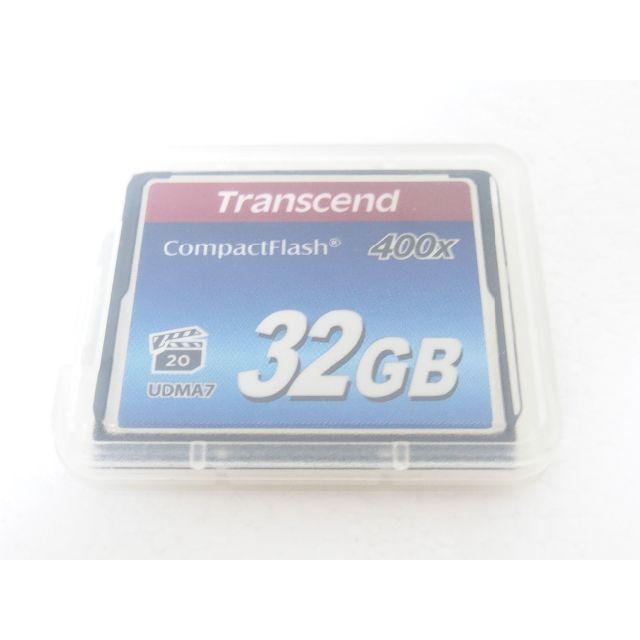 Transcend(トランセンド)の⭐️ 32GB 400X トランセンド コンパクトフラッシュ ⭐️ スマホ/家電/カメラのカメラ(その他)の商品写真