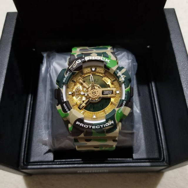 A BATHING APE × G-SHOCK 25周年記念モデル