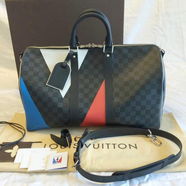 LOUIS VUITTON(ルイヴィトン)のルイヴィトン キーポル45 バンドリエール アメリカズカップ メンズのバッグ(ボストンバッグ)の商品写真