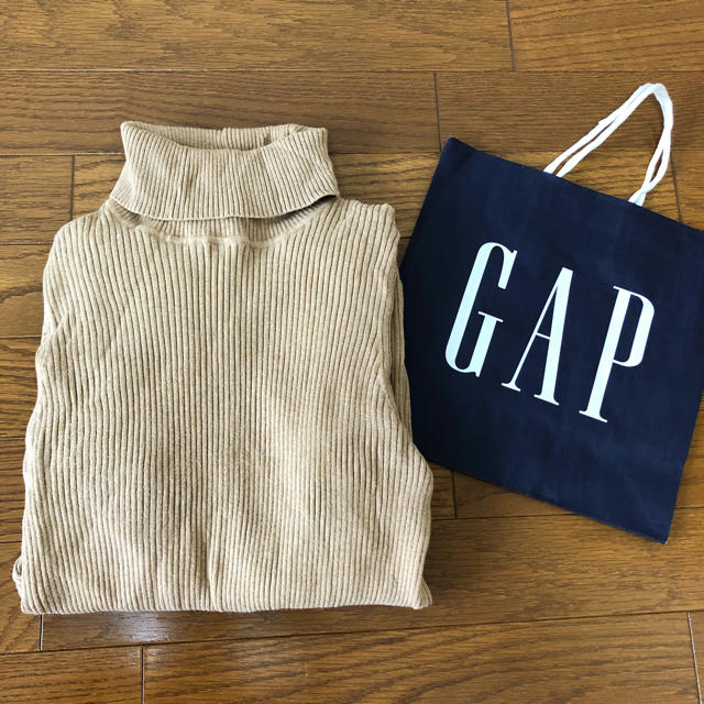 GAP(ギャップ)の【秋・冬物】Gap ハイネック トップス 長袖 カットソー レディースのトップス(カットソー(長袖/七分))の商品写真