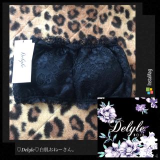 デイライルノアール(Delyle NOIR)のDelyle♡レースチューブトップ(ベアトップ/チューブトップ)