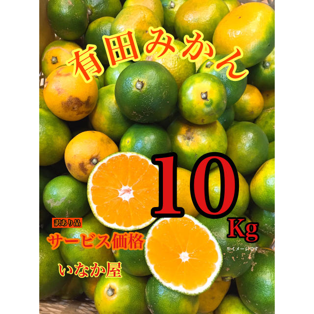 24時まで値引き！ 訳あり品 有田みかん 食品/飲料/酒の食品(フルーツ)の商品写真