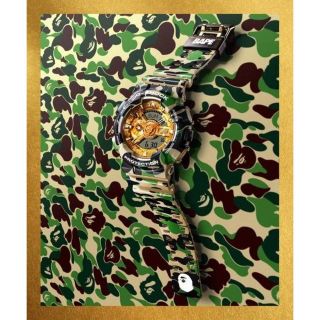 アベイシングエイプ(A BATHING APE)の送込 BAPE G-SHOCK GA-110(腕時計(アナログ))