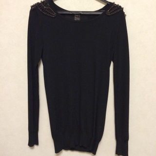 ダブルスタンダードクロージング(DOUBLE STANDARD CLOTHING)のダブルスタンダードソブ ビジューニット(ニット/セーター)