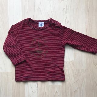 プチバトー(PETIT BATEAU)のPETIT BATEAU トップス 12m/74㎝(シャツ/カットソー)