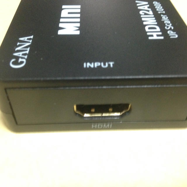 HDMI 変換 コンポジット RCA コンバーター スマホ/家電/カメラのテレビ/映像機器(その他)の商品写真