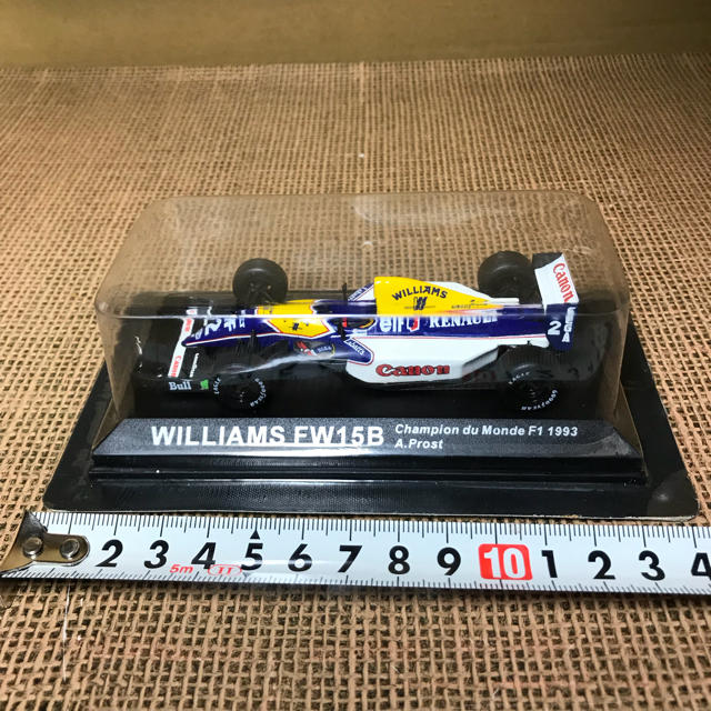 RENAULT(ルノー)のウイリアムズ FW15B F1 1993 チャンピオン アランプロスト ミニカー エンタメ/ホビーのおもちゃ/ぬいぐるみ(ミニカー)の商品写真