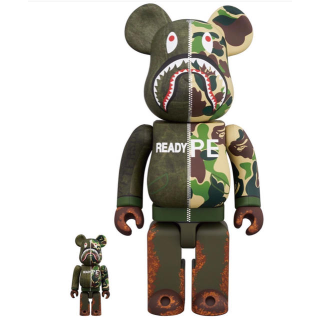 A BATHING APE(アベイシングエイプ)のBE@BRICK READYMADE × A BATHING APE set エンタメ/ホビーのフィギュア(その他)の商品写真