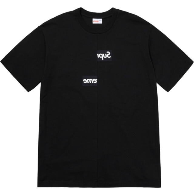 トップス【最安値】 supreme × comme des garçons tee 黒