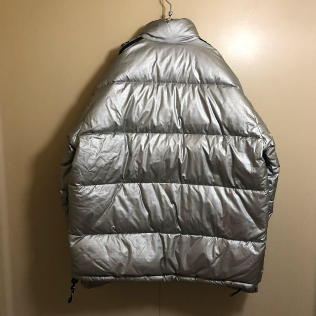 DKNY - 良品 90s DKNYラインロゴ ダウンジャケット シルバー DKNY - 良品 90s DKNYラインロゴ ダウンジャケット シルバー