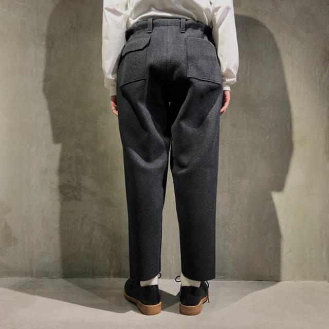 一部予約販売中】 SUNSEA サンシー CUT OFF MELTON セットアップ