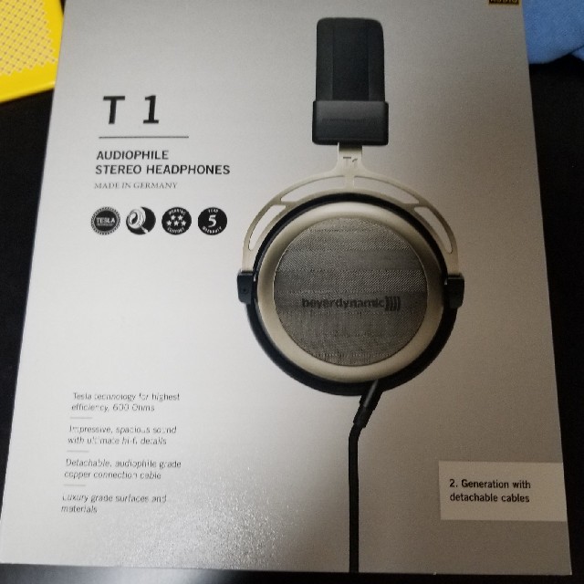 コンビニ受取対応商品】 【中古】beyerdynamic 2nd T1 ヘッドフォン