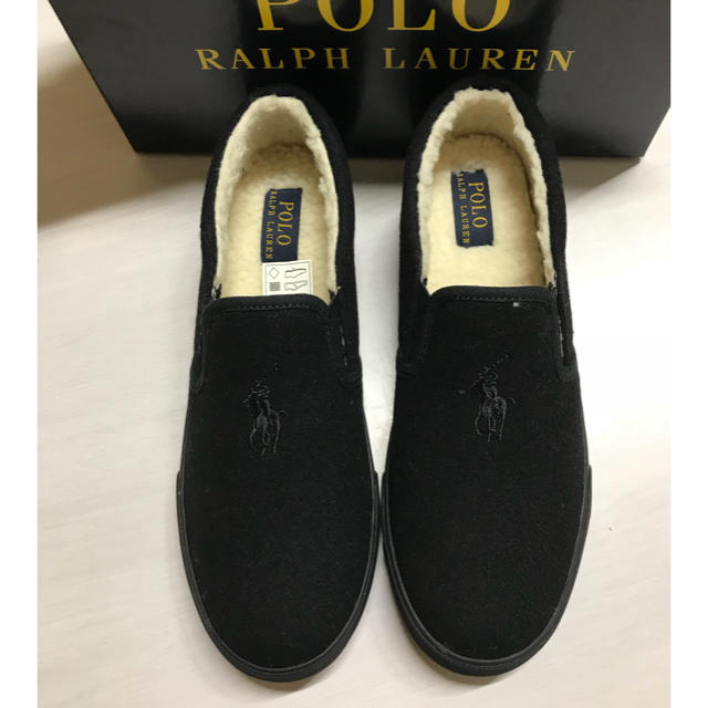 POLO RALPH LAUREN(ポロラルフローレン)のもこもこスリッポン❤︎ポロラルフローレン レディースの靴/シューズ(スリッポン/モカシン)の商品写真