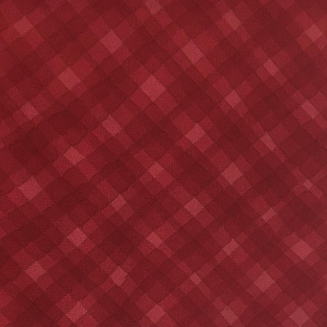 ふりふ(フリフ)の限界価格 着物 羽織 アンティーク  袷 チェック 豆千代モダン ふりふ 赤 レディースの水着/浴衣(着物)の商品写真
