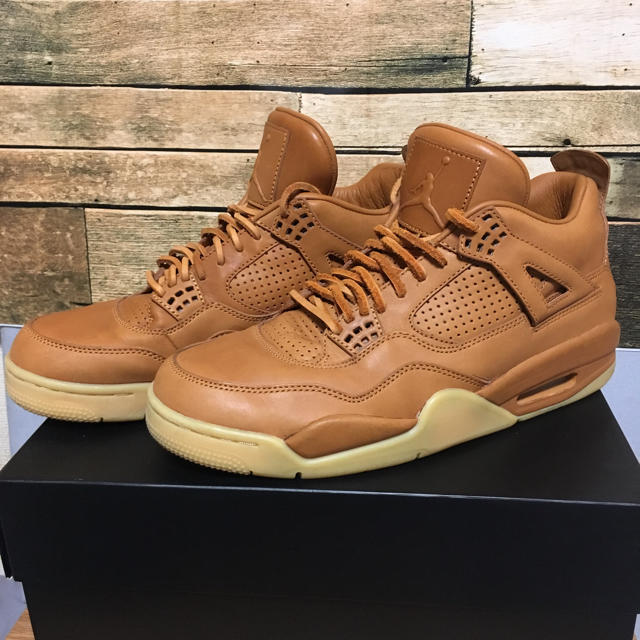 NIKE(ナイキ)のNIKE AIR JORDAN 4 RETRO PREMIUM Ginger メンズの靴/シューズ(スニーカー)の商品写真