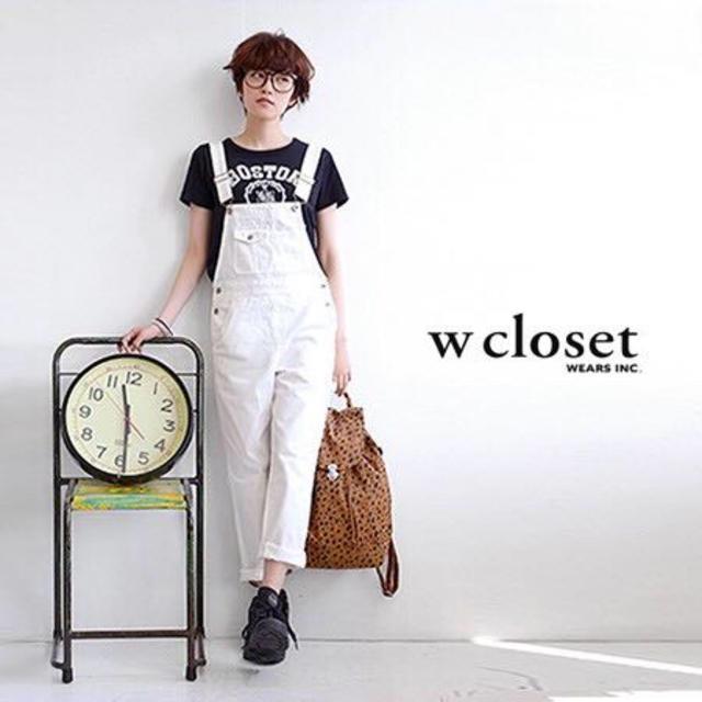 w closet(ダブルクローゼット)のwcloset＊オーバーオール レディースのパンツ(サロペット/オーバーオール)の商品写真