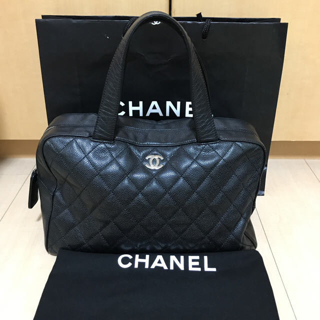 交渉中♡ CHANEL シャネル カンボン トートバッグ