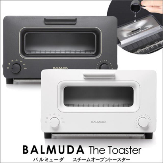 BALMUDA(バルミューダ)の新品♫ 未開封♫ BALMUDA トースター 《白》 インテリア/住まい/日用品のキッチン/食器(調理道具/製菓道具)の商品写真