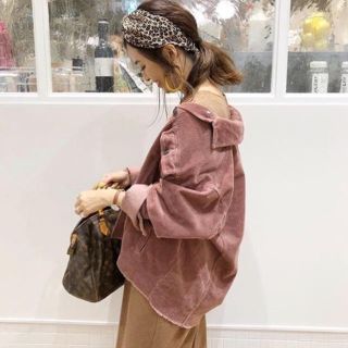 ザラ(ZARA)の新品タグ付き ZARAインスタ大人気 コーデュロイジャケット(Gジャン/デニムジャケット)