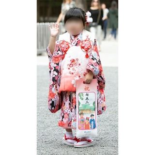 七五三　3歳　着物　ひな祭り　リョウコキクチ